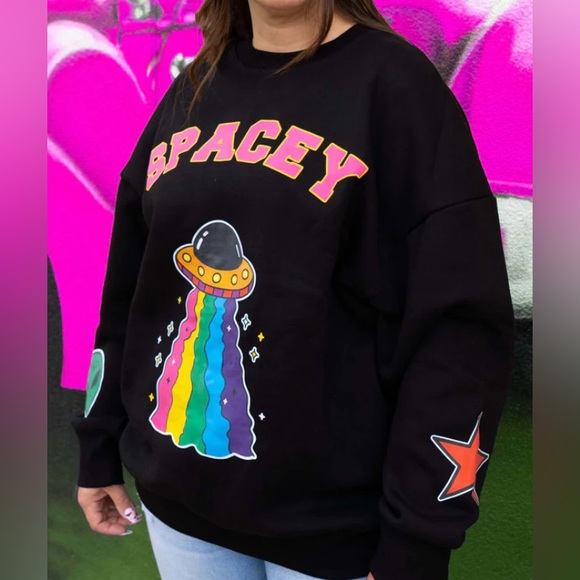 Spacey - Midwest Cali Original Premium Luxe Fleece Sweatshirt NWT - Picture 5 of 6